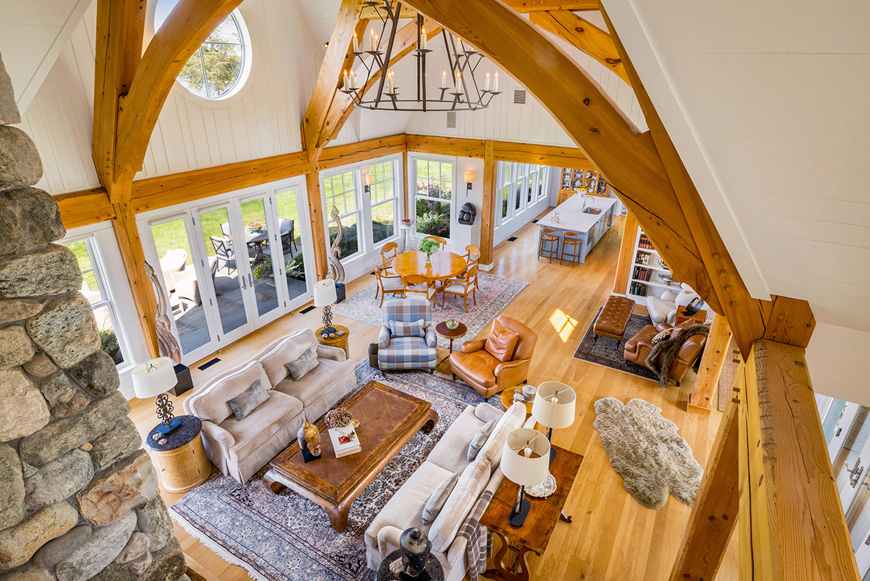Interior of Vermont home