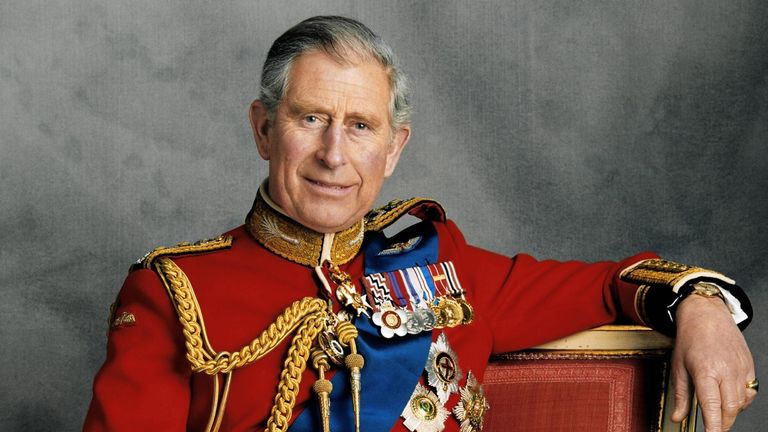 An official portrait of Charles, Prince of Wales