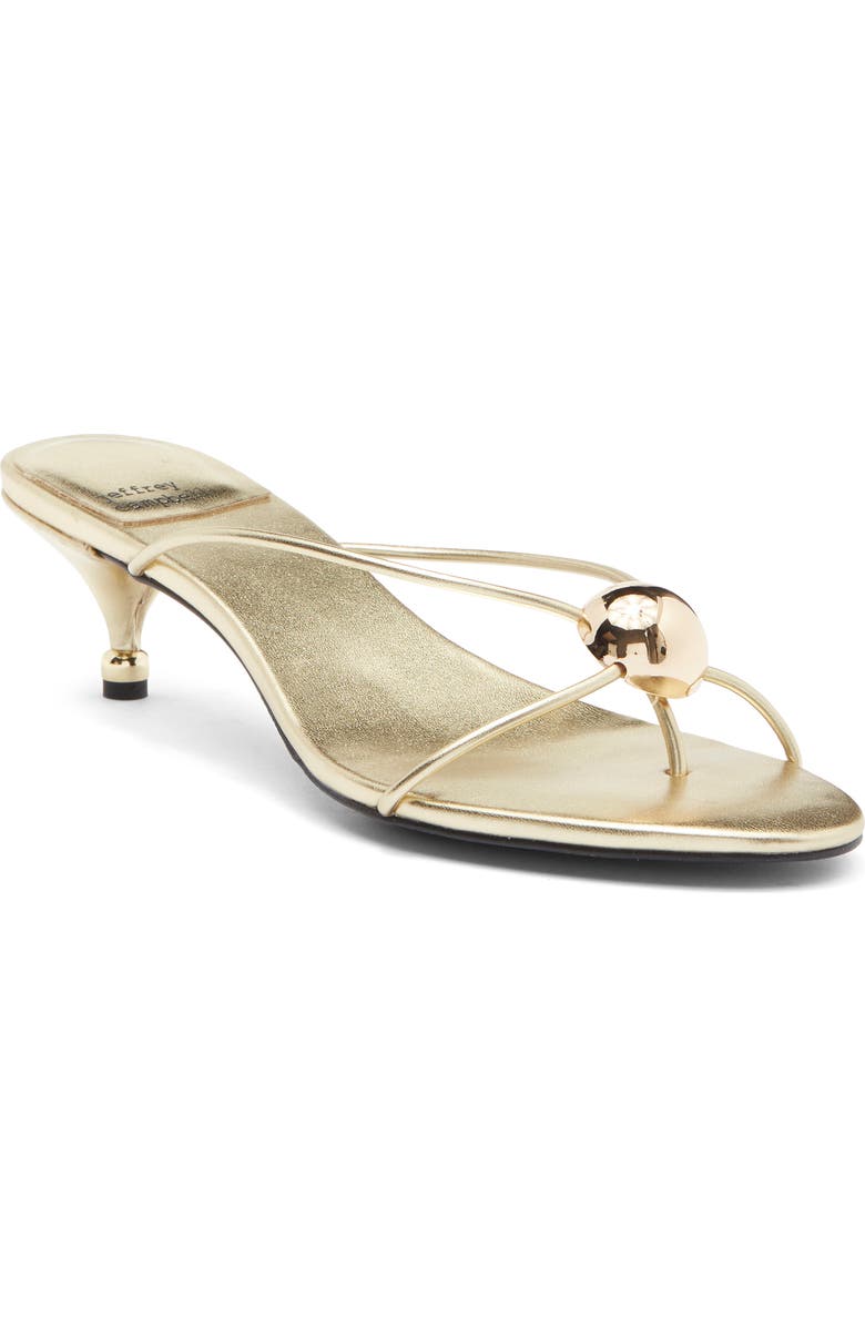 Preciosa Kitten Heel Sandal