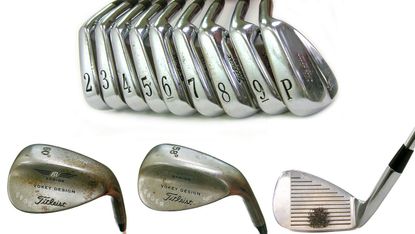 Tiger Wood's 'Tiger Slam' irons