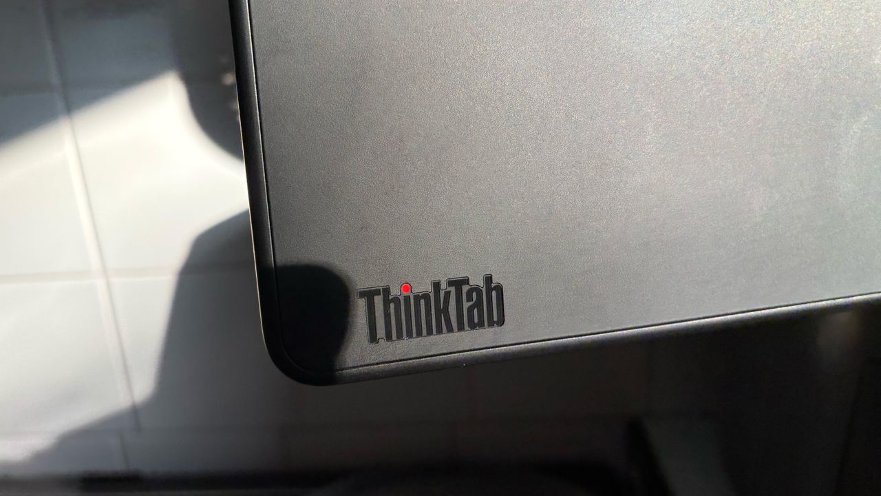 The Lenovo Think Tab X11 on a desk