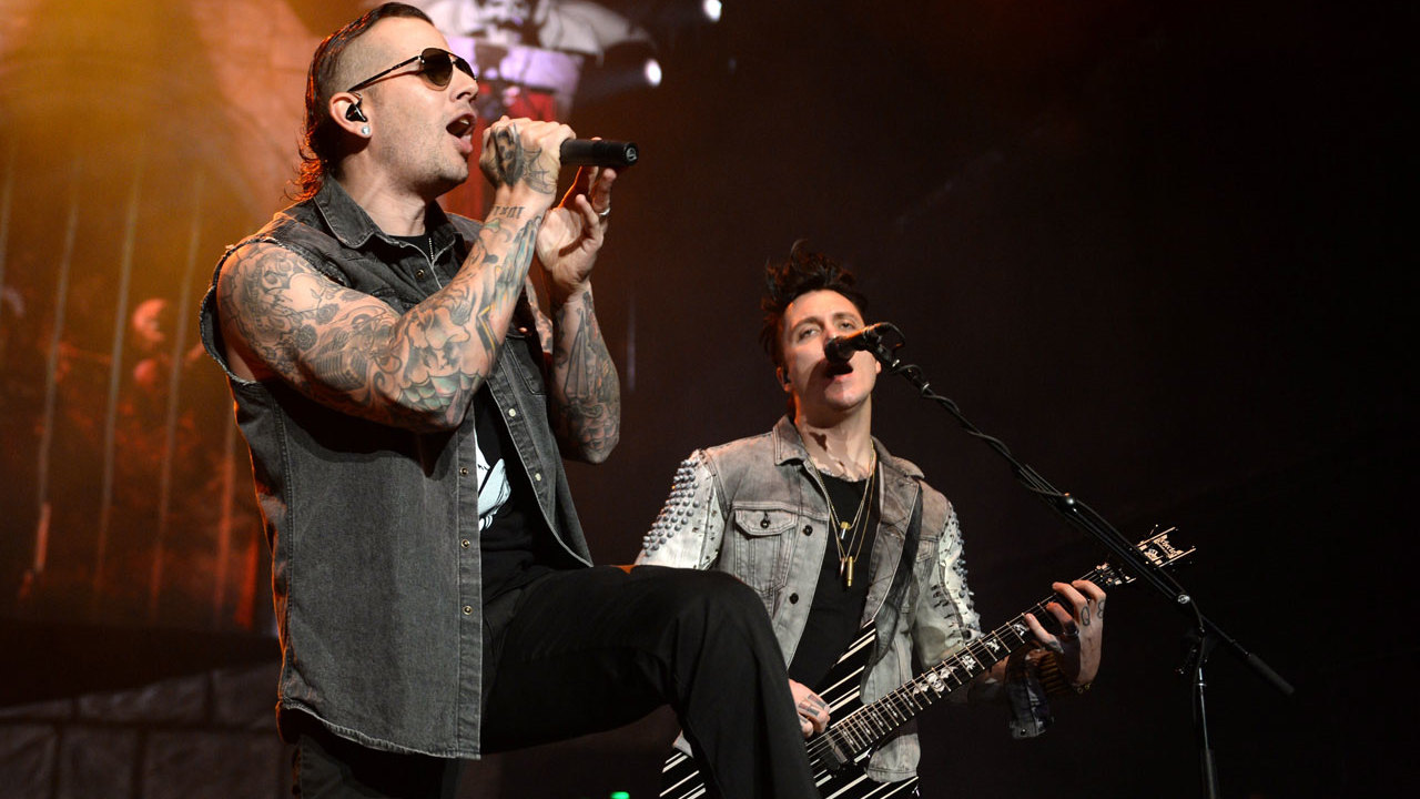 Avenged Sevenfold&#039;s M Shadows and Synyster Gates