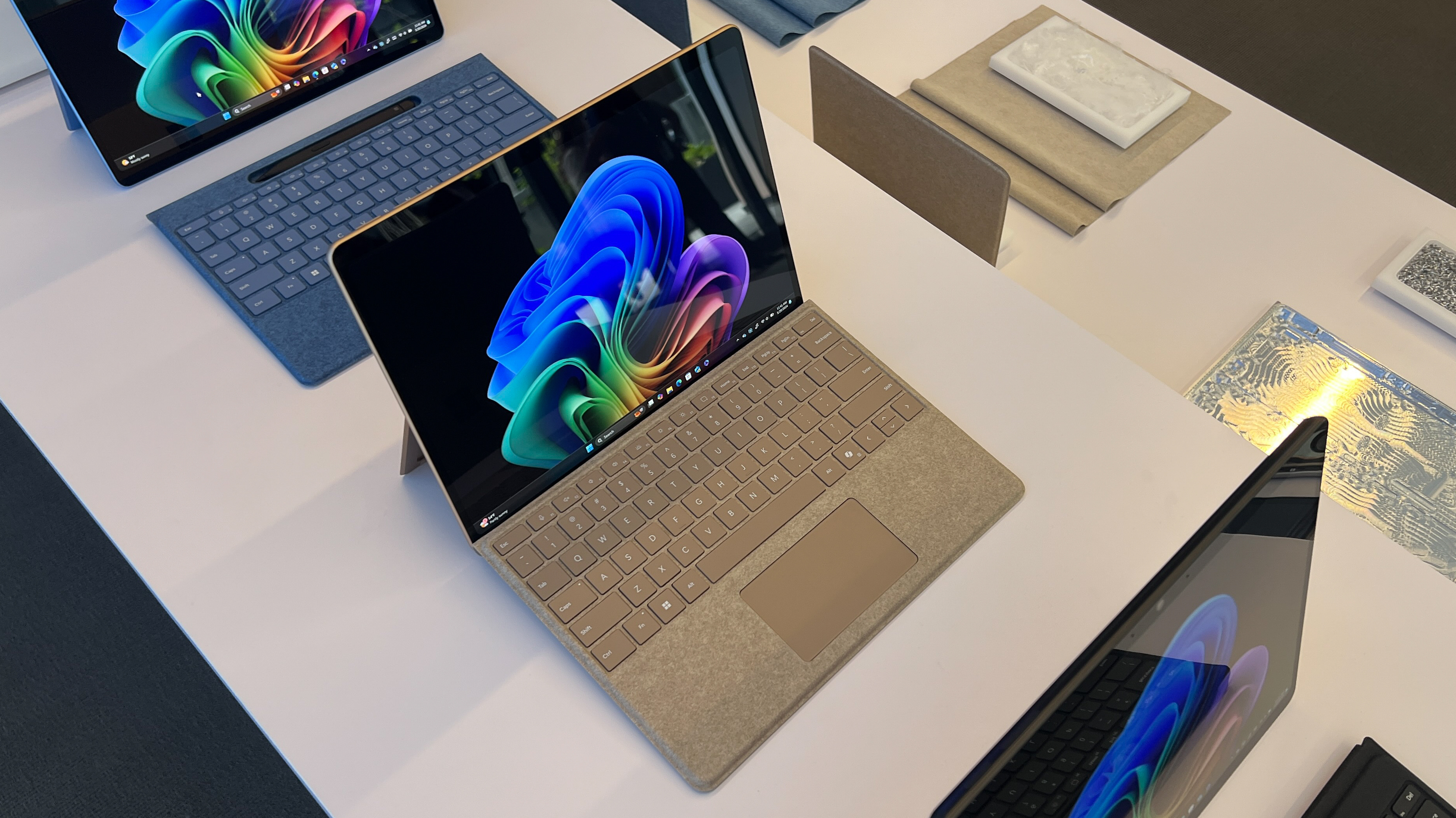 The Microsoft Surface Pro in Dune colorway