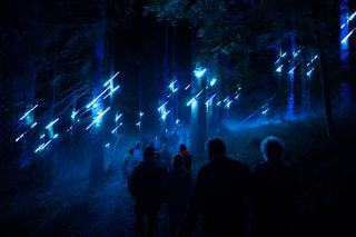 Alta Lumina is Moment Factory’s 12th Lumina Night Walk and the first in Europe.
