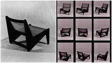 Chandigarh furniture: Kangaroo chair by Pierre Jeanneret