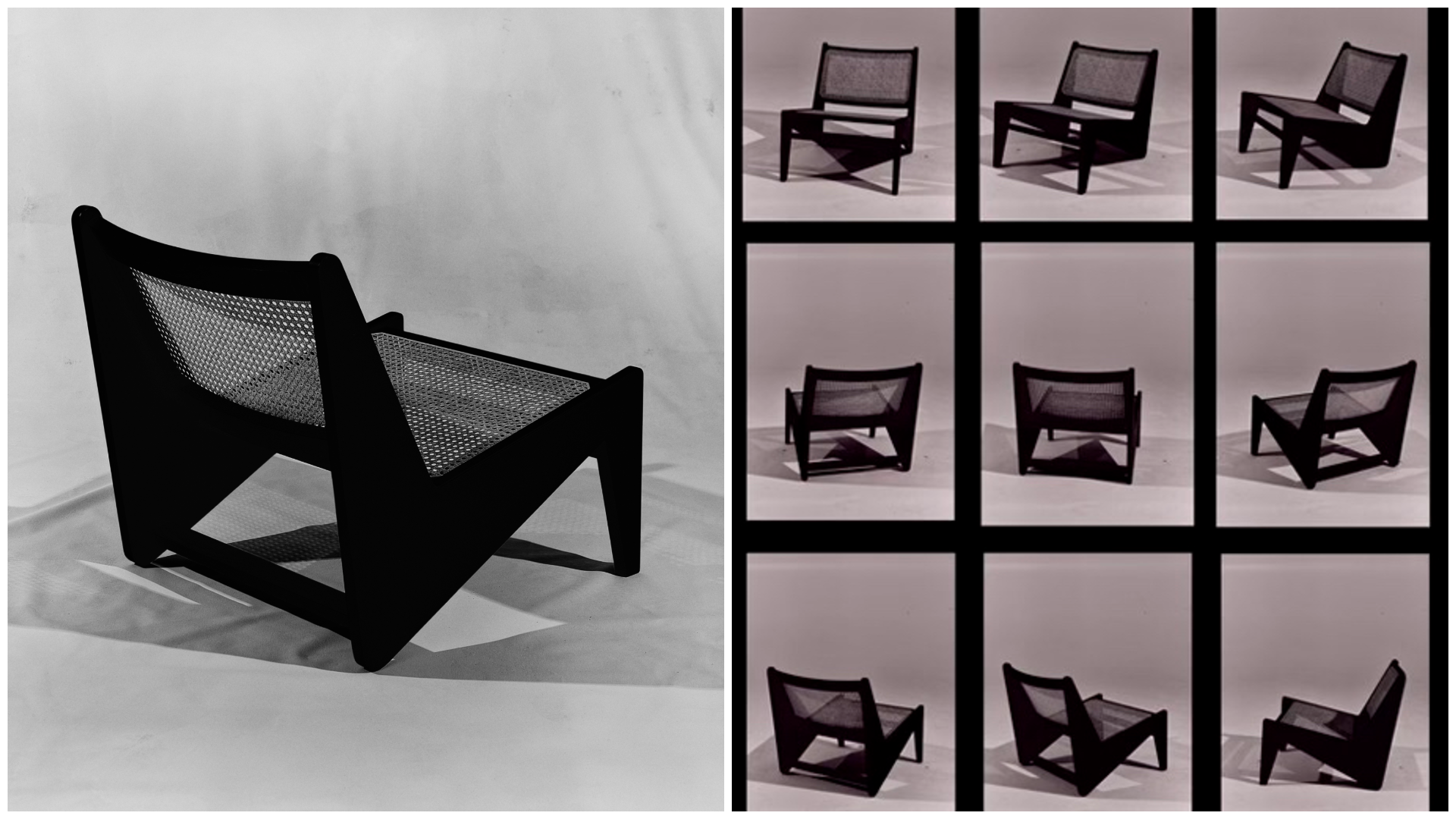 Chandigarh furniture: Kangaroo chair by Pierre Jeanneret
