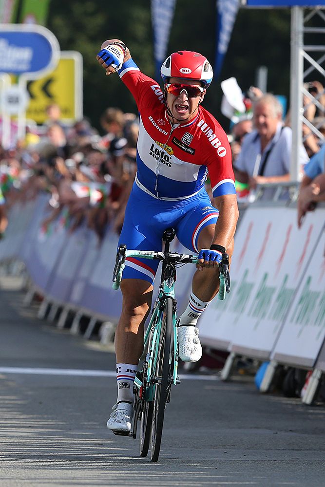 Dylan Groenewegen (LottoNL-Jumbo) won stage 4 of the Tour of Britain
