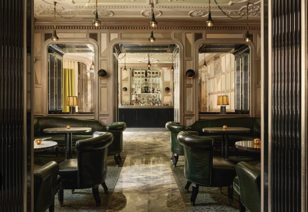 an image of the connaught bar inside The Connaught hotel
