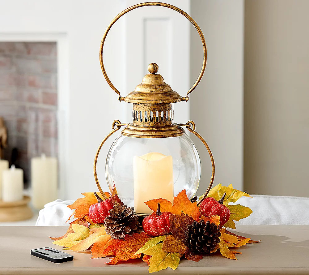 Home Reflections Indoor/outdoor 13&quot; Hanging Lantern