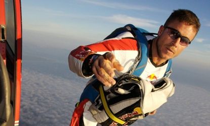 Extreme sportsman Felix Baumgartner