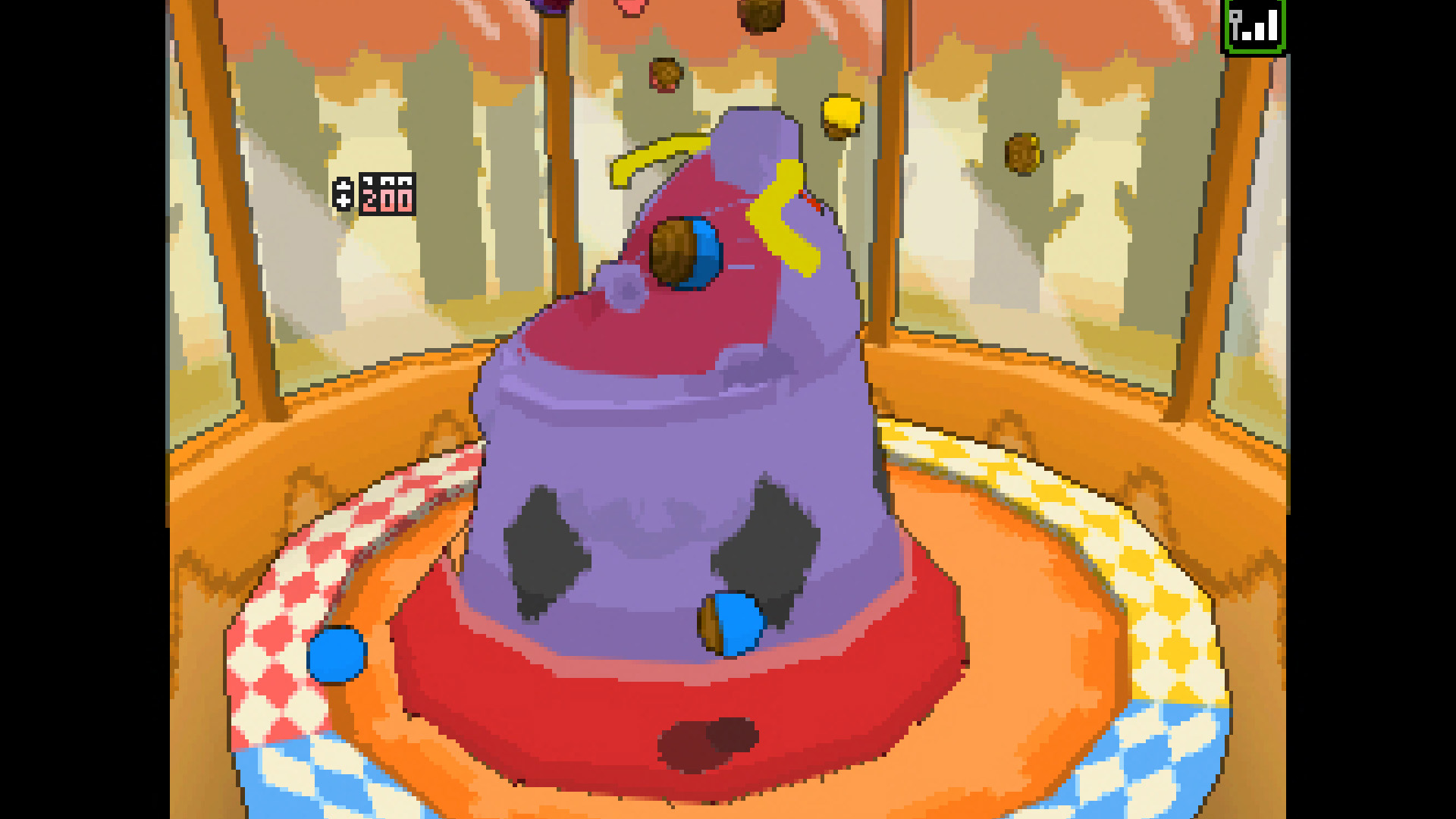 The plaza mini-game in Pokemon Diamond and Pearl