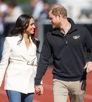 Pictures of Prince Harry and Meghan Markle