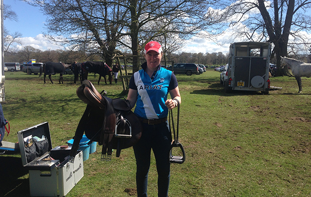 My groom Jenny at Belton