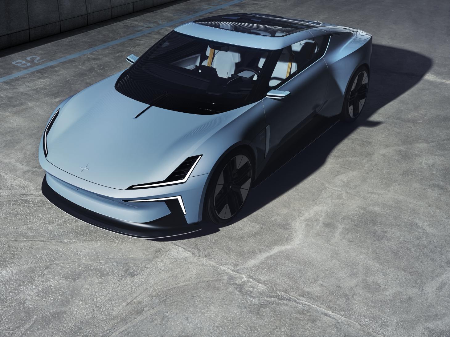 Polestar O2 electric sports car concept dynamism and beauty Wallpaper