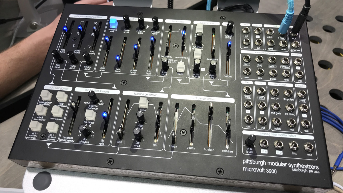 NAMM 2018 first look video: Pittsburgh Modular Microvolt 3900