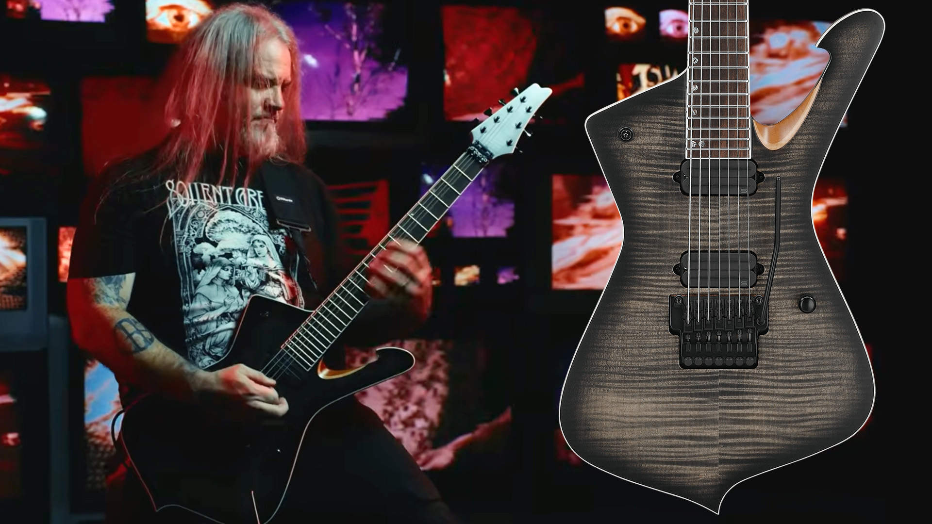 Ibanez Custom Shop ICWH727 Wes Hauch Signature Iceman 7-String