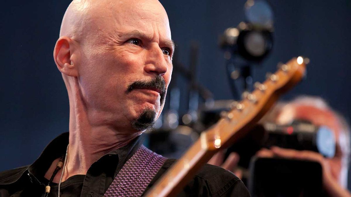 Bob Kulick onstage at the Kiss Army Night And Jam Session in 2012