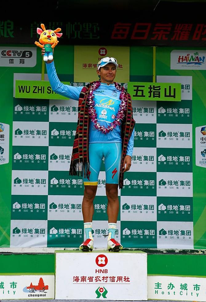 Astana on the podium