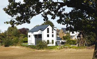 The new house designed by ClearArchitects takes advantage of the views