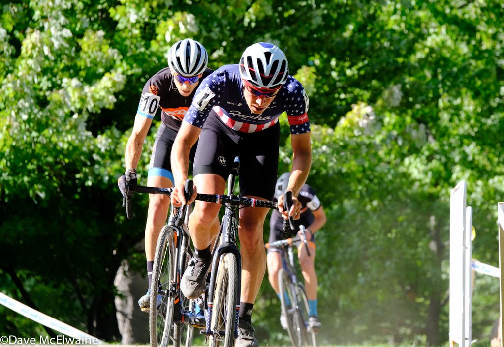 Jeremy Powers (Aspire Racing) never let a big gap to the front develop today