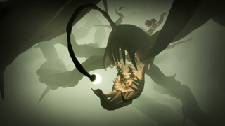One of Outer Wilds' fishy terrors