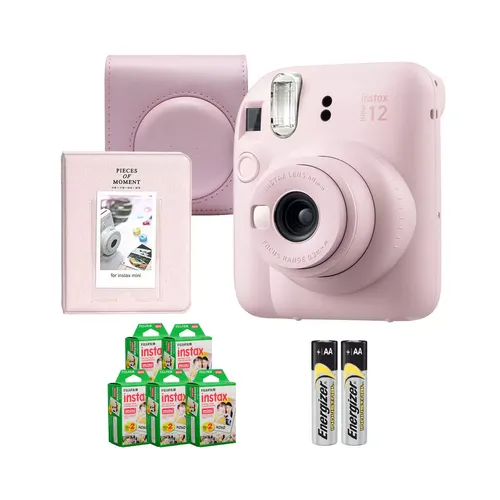 Fujifilm Instax Mini 12 Camera with Instant Film and Photo Album