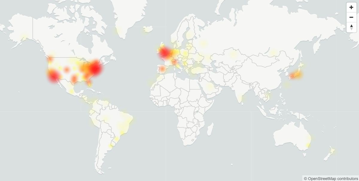 Downdetector Outage Map