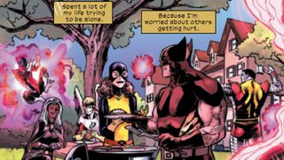 Wolverine has to think about his whole life before he fights Sabretooth