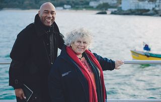 Miriam Margolyes is the first of six celebs being taken by art curator Gus Casely-Hayford to the site where a favourite picture was painted.