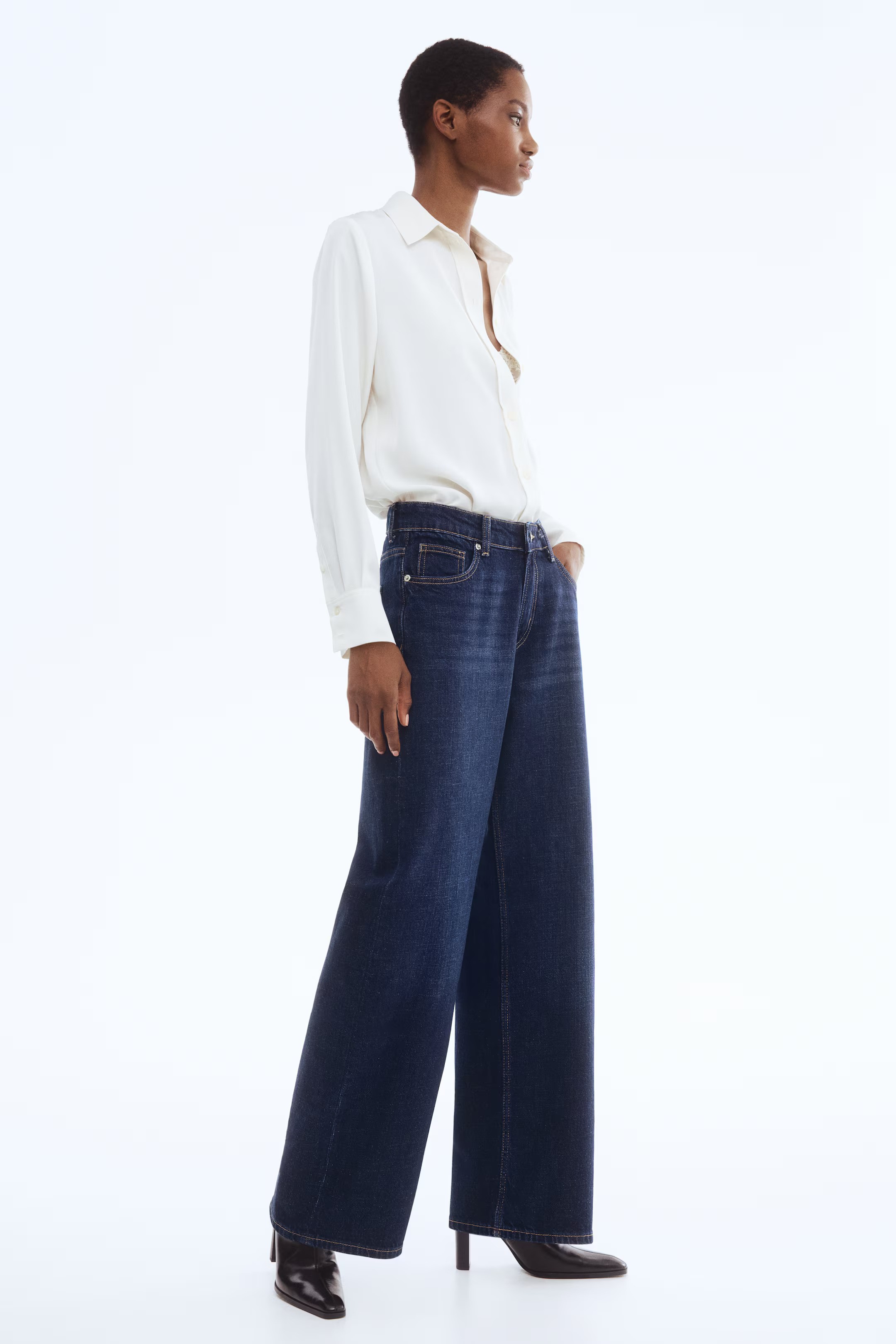 h&amp;amp;m, Wide Regular Jeans