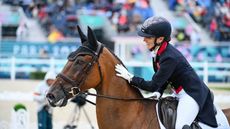 Laura Collett and London 52 top the Olympic eventing dressage results