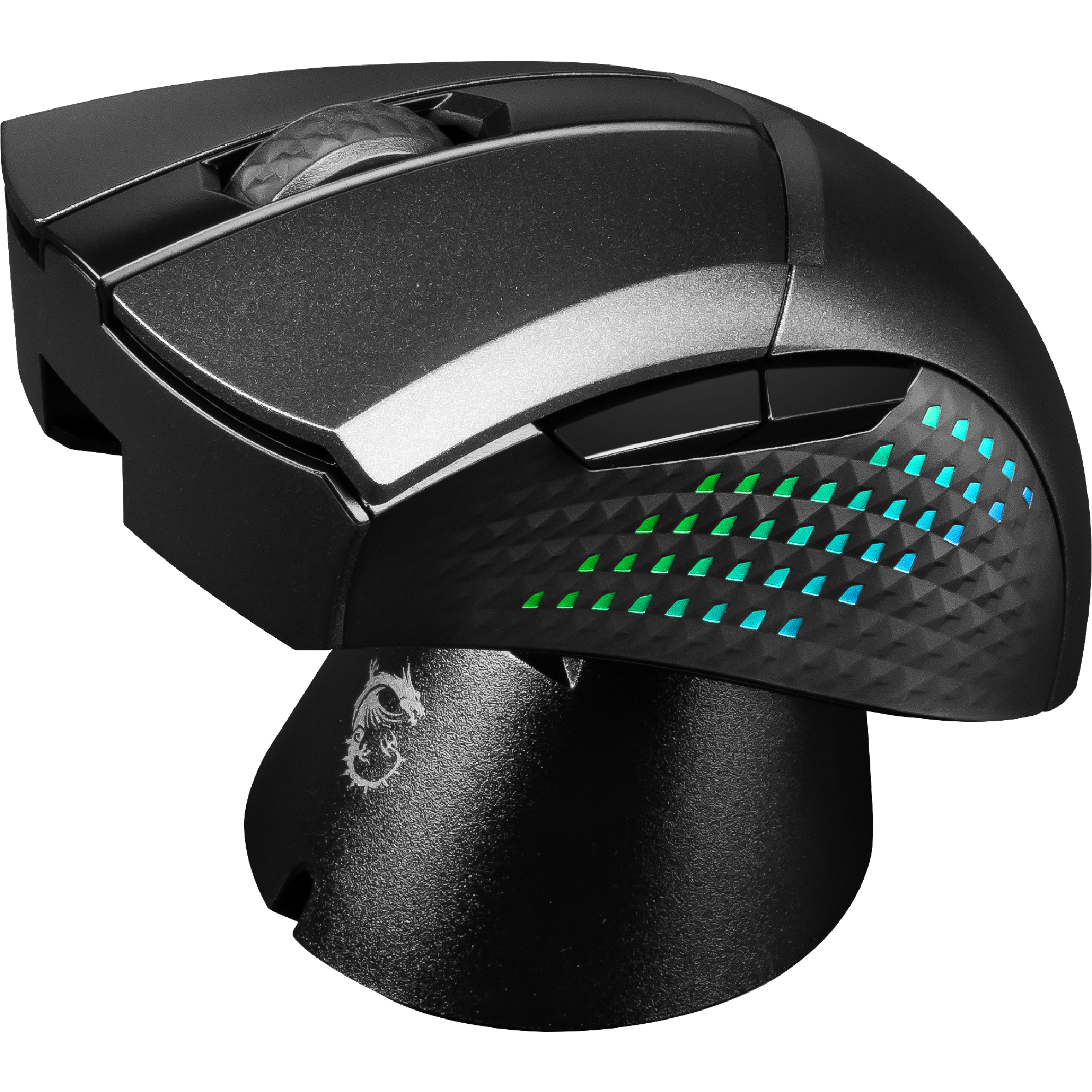 MSI Clutch GM51 lightweight wireless gaming mouse.