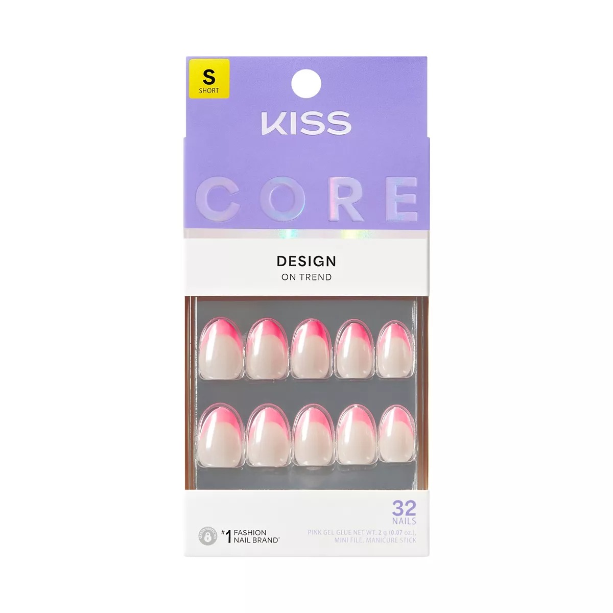 KISS Products, Kiss Nails Core Press-On Fake Nails - 35ct