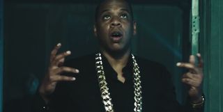 Jay-Z in Holy Grail music video