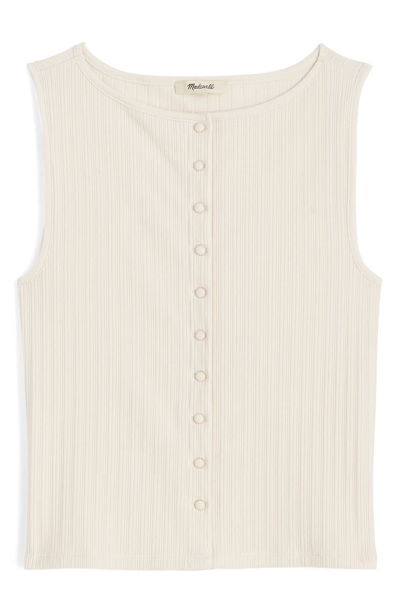 Rib Crewneck Vest Tank