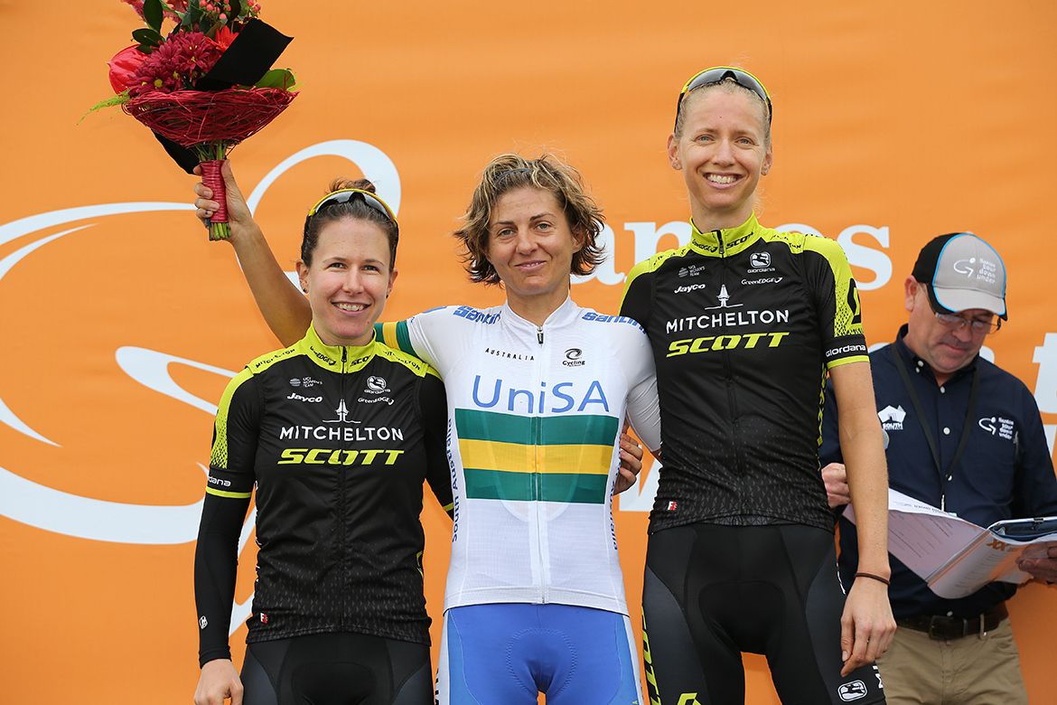The top three