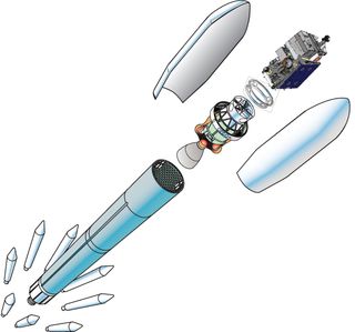 ULA's Delta II rocket used nine solid rocket boosters to help heft the JPSS-1 polar-orbiting weather satellite and five experimental cubesats into space.