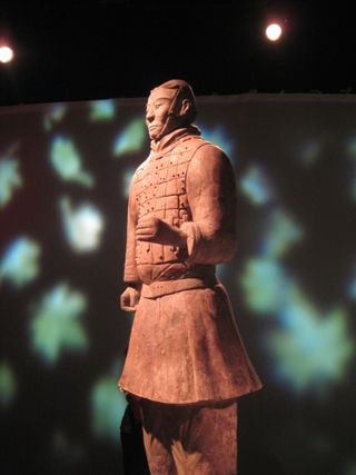 Even though they number in the thousands, each terracotta soldier has painstakingly detailed armor, facial features, hair and clothing.