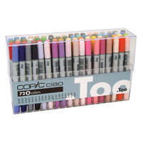 Copic Ciao markers 72 piece set:  