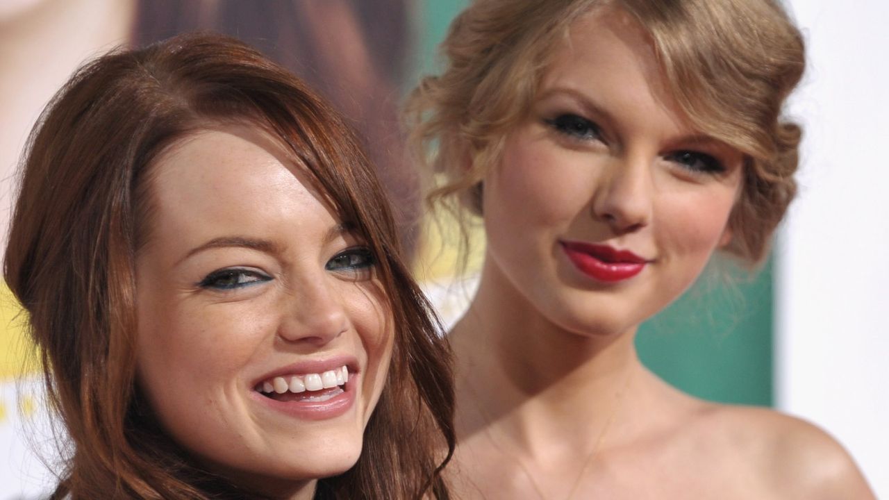 Taylor Swift and Emma Stone