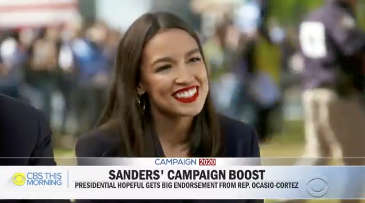 Alexandria Ocasio-Cortez.