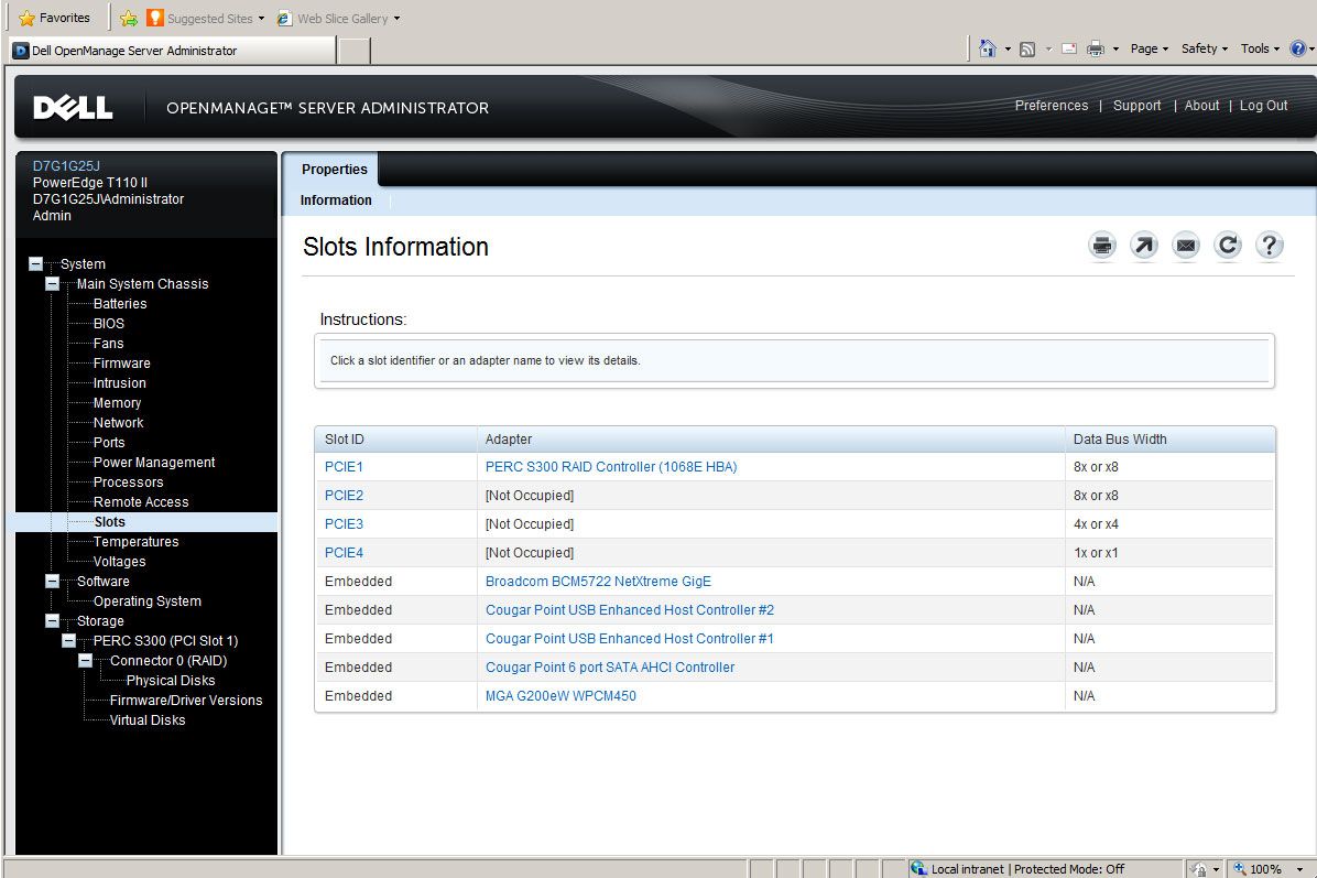 What&rsquo;s in your slots? OpenManage will be able to tell you.