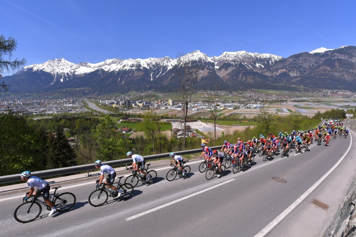 The final stage of Tour of the Alps in Innsbruck