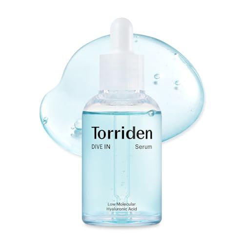 Torriden Dive in Hyaluronic Acid Serum 50ml (1.69 Fl.oz.) | Deep Hydration to Get Glow Skin | Hyaluronic Acid, Panthenol, Allantoin | Korean Facial Serum
