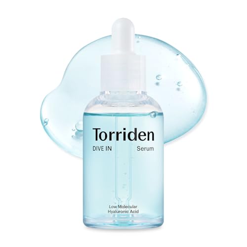 Torriden Dive in Hyaluronic Acid Serum 50ml (1.69 Fl.oz.) | Deep Hydration to Get Glow Skin | Hyaluronic Acid, Panthenol, Allantoin | Korean Facial Serum