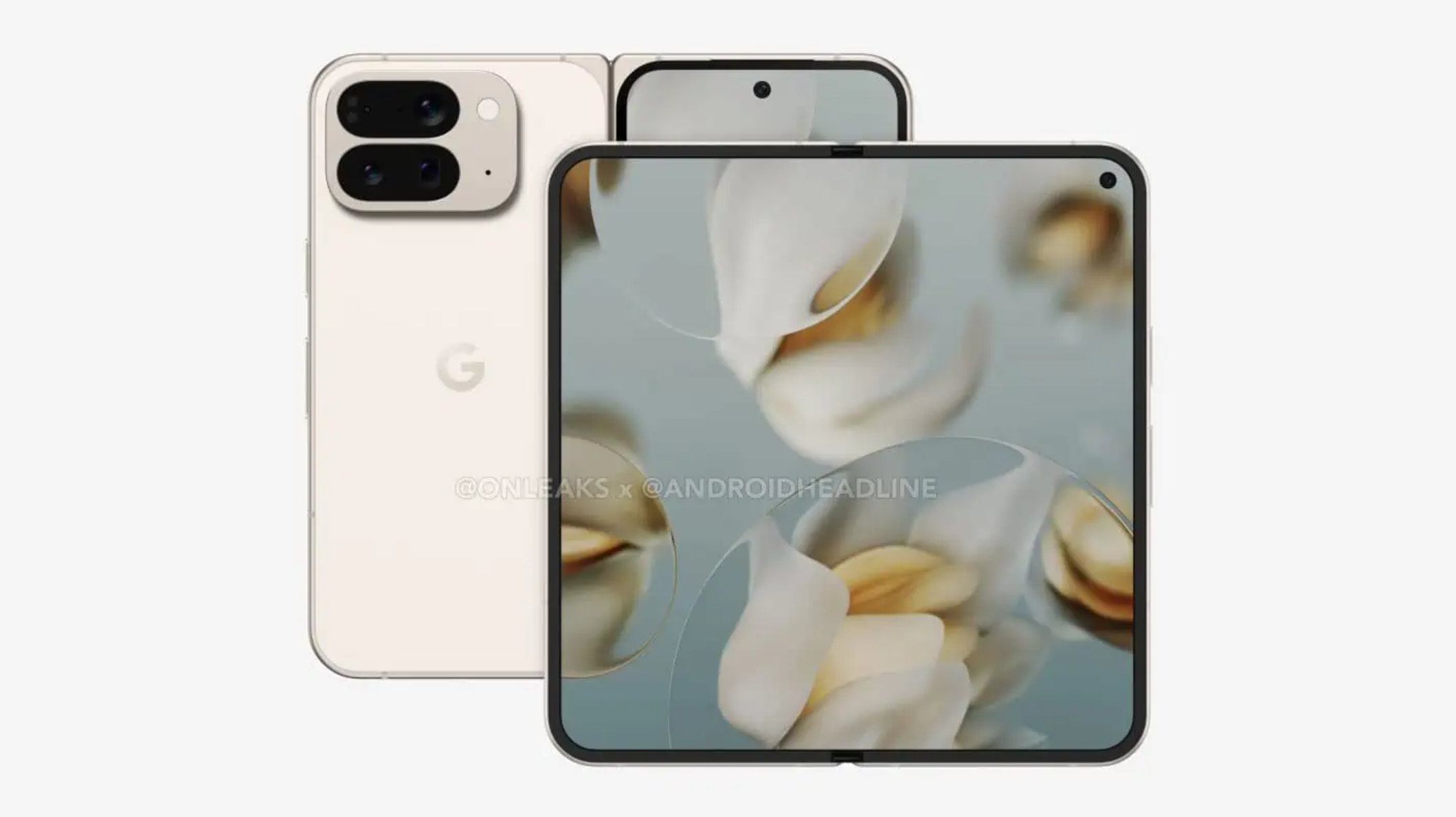 google pixel 10 pro fold renders