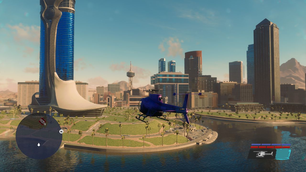 Saints Row, north west panorama