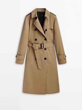 Massimo Dutti, Trench Coat with Belt