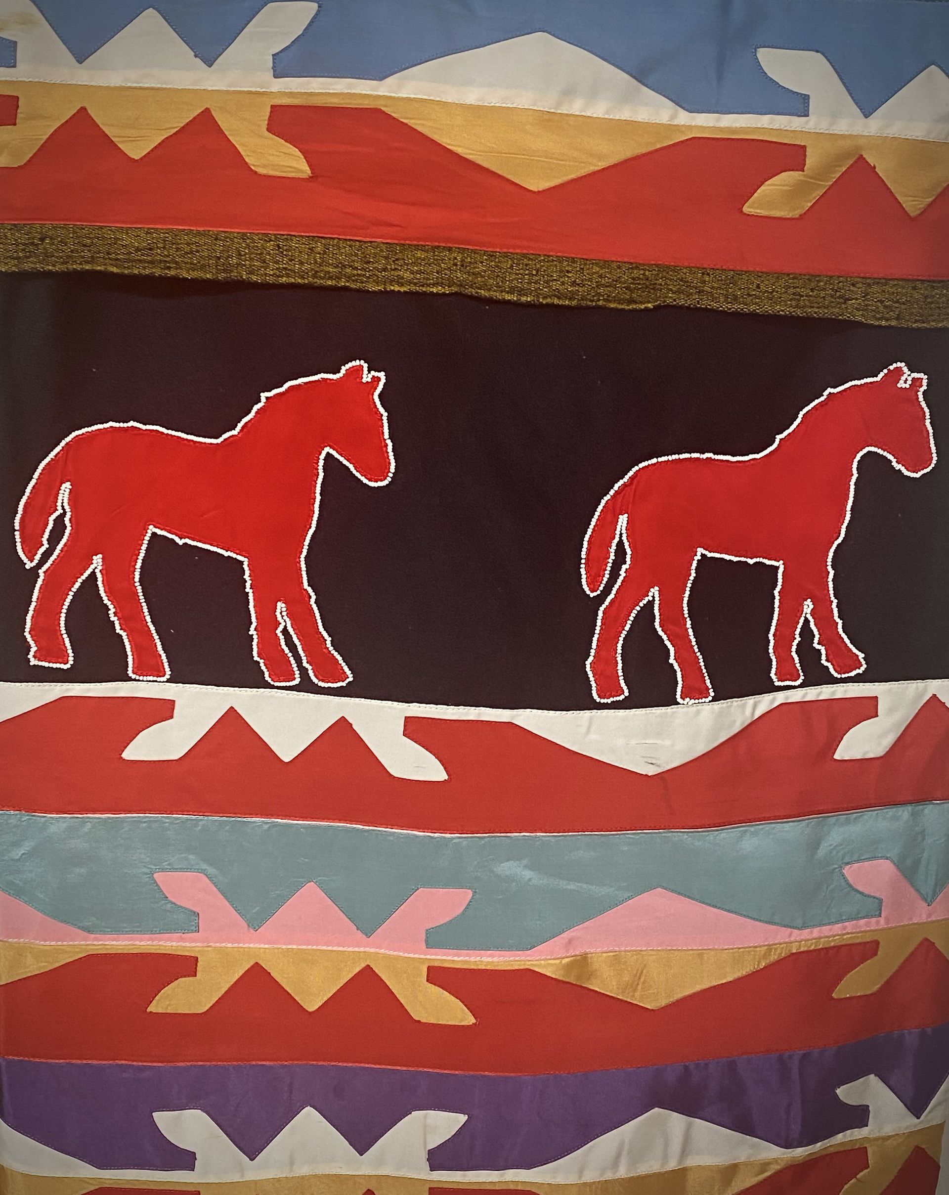 Osage horse craft work