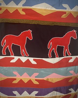 Osage horse craft work